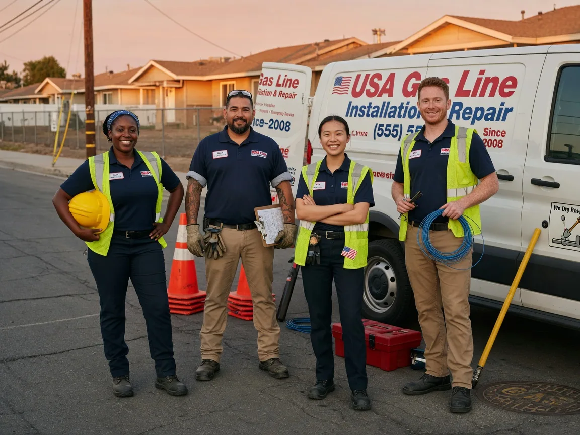 Gas Line Installation company in Sandstone, MN